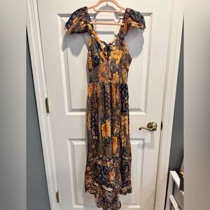 Angie Bohemian Floral Maxi Dress in size medium